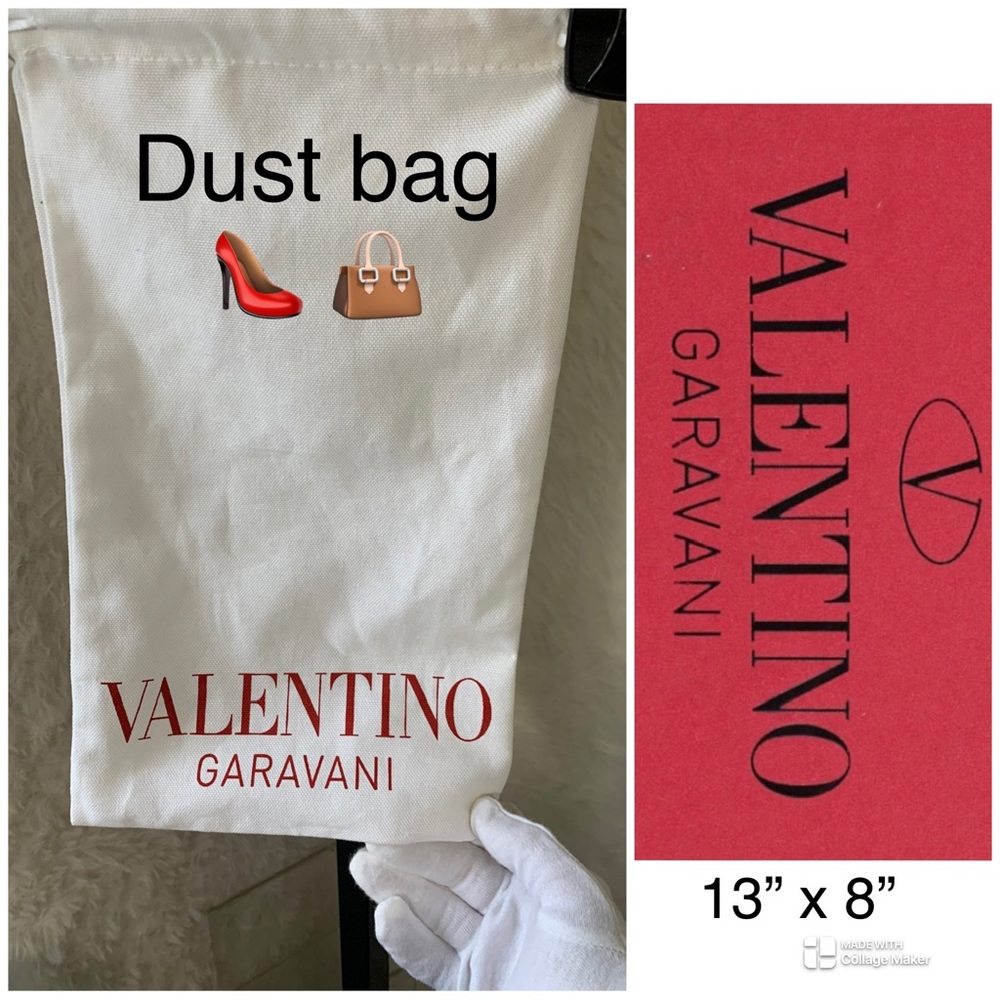👀 ⭐️ Valentino DUST BAGS - Cotton, medium size, 1 of a set of 2